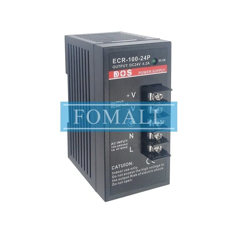 Блок питания Industrial Din Rail Power Supply ECR-100-24P DC24V 4.2A