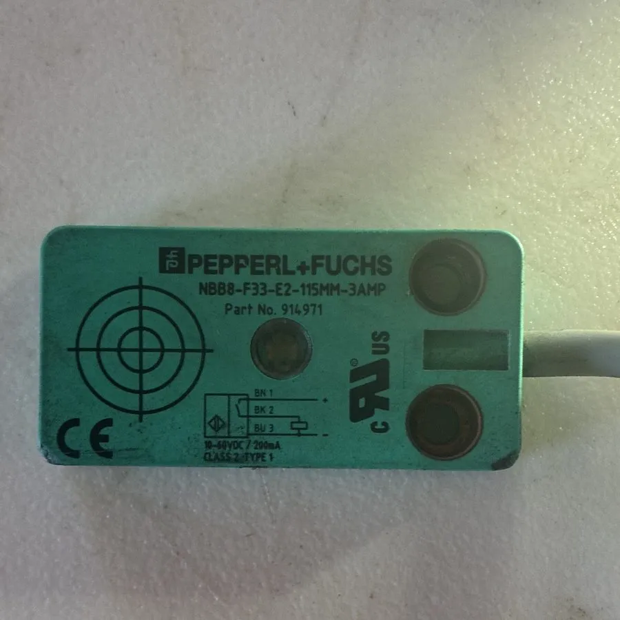 Датчик приближения Pepperl+Fuchs NBB8-F33-E2-115MM-3AMP Proximity Sensor 914971 — фото лота 1