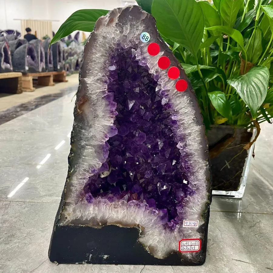 Лабораторный прибор 20.46LB TOP Natural amethyst geode quartz cluster crystal ca