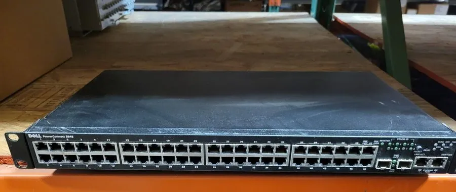 Коммутатор Dell PowerConnect 3548 M725K 48-Port 10/100 Managed Switch