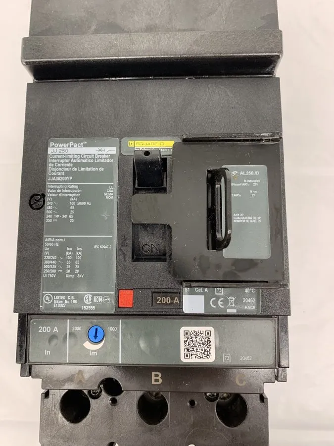 Автоматический выключатель Square D JJA36200YP PowerPact I-Line Circuit Breaker 