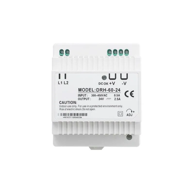 Блок питания DRH-60-24 Switching Power Supply 60W Single Output 24V Industrial D
