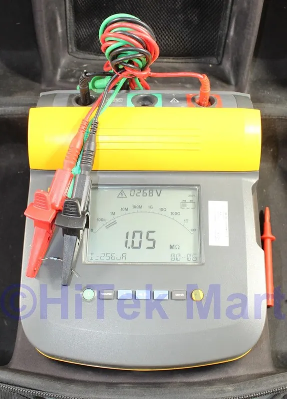 Тестер Fluke 1550C Megohmmeter/Insulation Resistance Tester, 5kV, 1 TΩ
