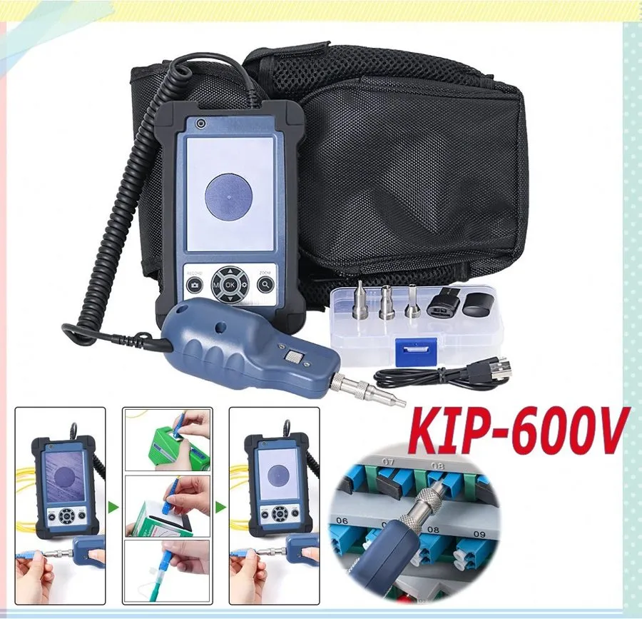 Видеомикроскоп KIP-600V Fiber Optic Inspection Probe with 4 UPC tips 400X Magnif