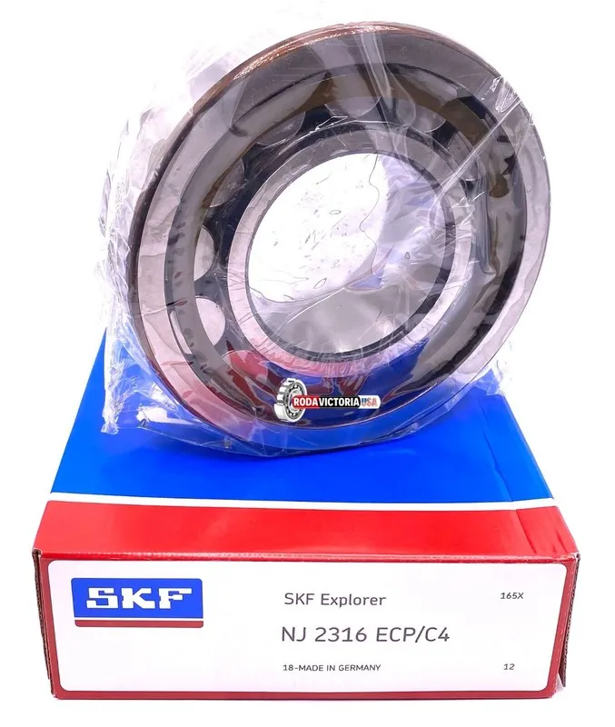 IIoT-устройство SKF Germany NJ2316 ECP C4 Cylindrical Roller Bearing 80x170x58 m — фото лота 1