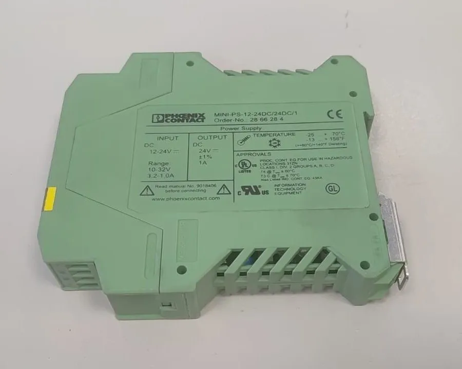 Блок питания Phoenix Contact MINI-PS-12-24DC DC Switching Power Supply 24 V 1 A  — фото лота 2