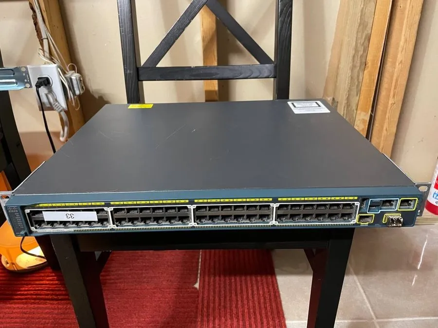 Коммутатор Cisco Catalyst (WS-C2960S-48LPD-L) 48-Ports Rack-Mountable Switch Man