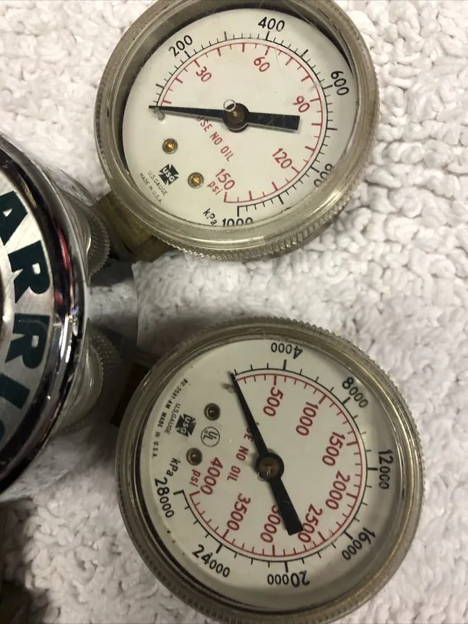 Трубопроводная арматура Harris Compressed Gas Regulator Model# 25-100 UL Listed