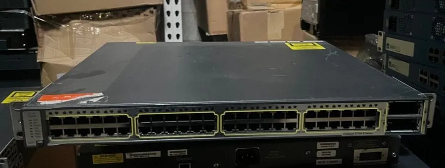 Коммутатор Cisco Catalyst 3750E WS-C3750E-48TD-S 48 Port Gigabit Switch 2 10Gb o