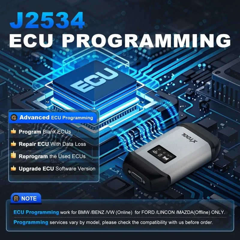 Диагностический сканер 2026 XTOOL IP919MAX Car Diagnostic Tool J2534 Programming — фото лота 2