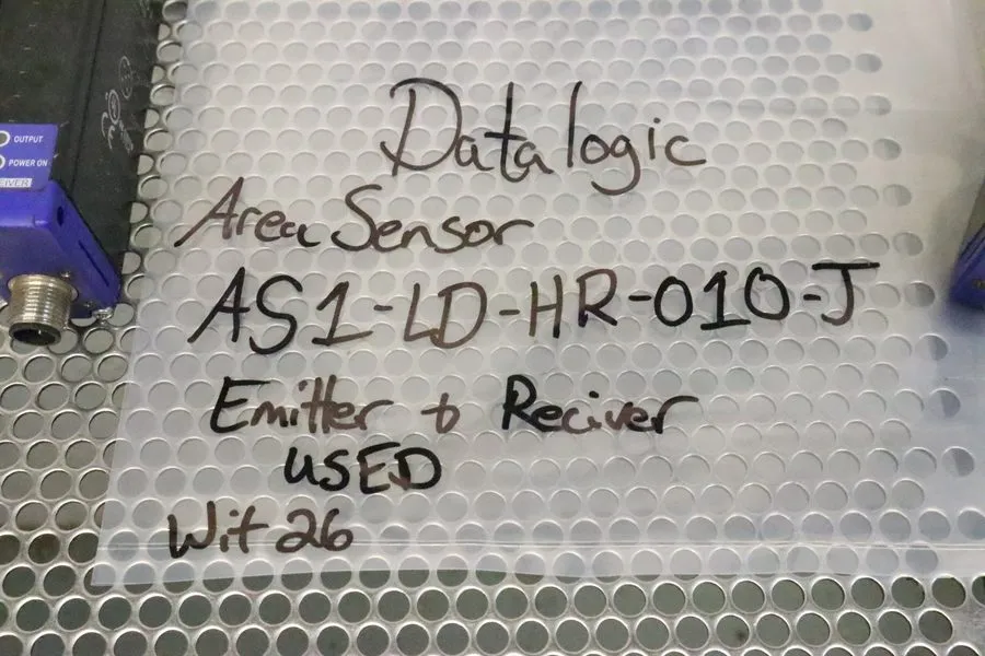 Датчик Datalogic AS1-LD-HR-010-J SV2403 Area Sensor Emitter & Receiver — фото лота 1