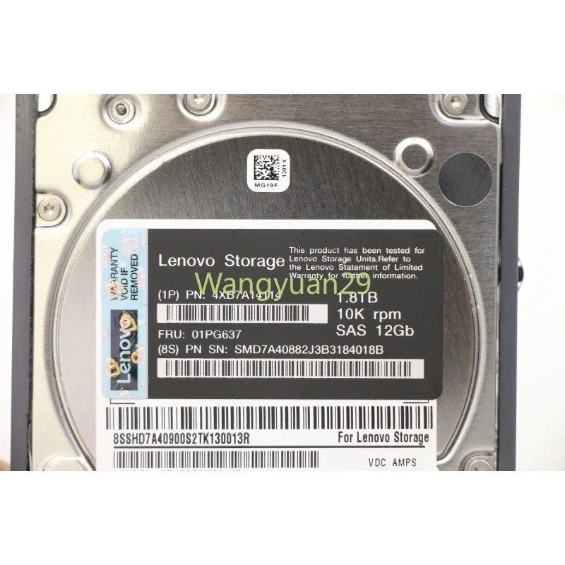 Жёсткий диск Lenovo 1.8TB 4XB7A14114 01PG637 SAS 10K 12Gb SAS 2.5" SFF Hard Driv
