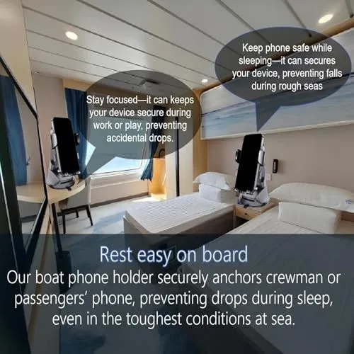 Вакуумная присоска Boat Phone Holder, Suction Cup Boat Cell Phone Mount Marine S — фото лота 2