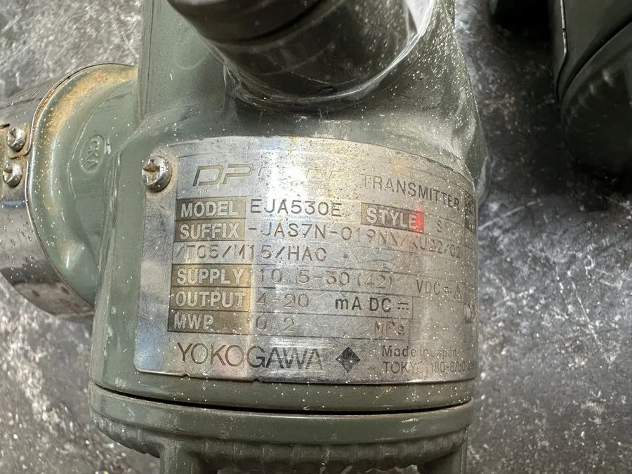 Датчик Yokogawa / Transmitter / EJA530E / S1 / 9-32VDC / 2 MPa