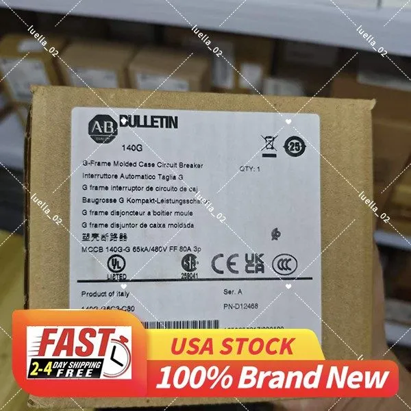 Автоматический выключатель 140G-G6C3-C80 ALLEN BRADLEY Circuit Breaker 80A 3-Pol