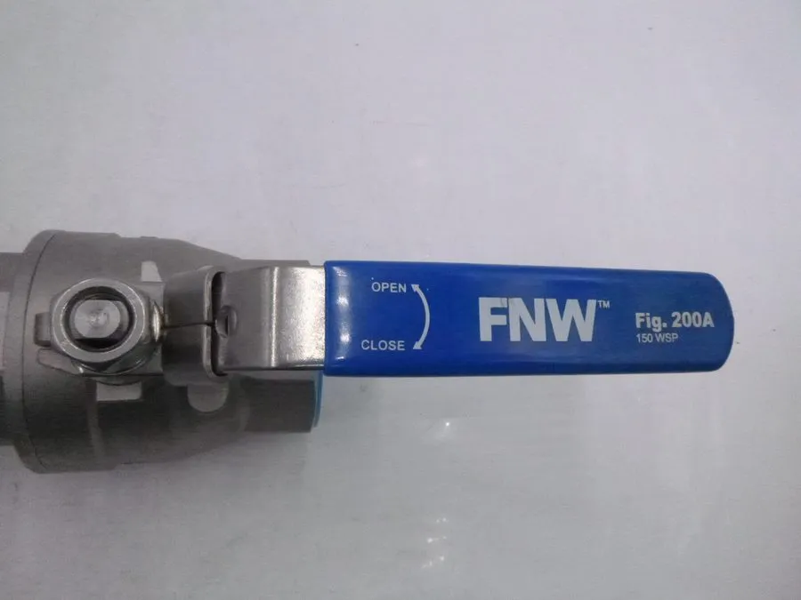 Клапан FNW FNW200AK 2" Ball Valve Stainless Steel CF8M 1000 CWP Full Port