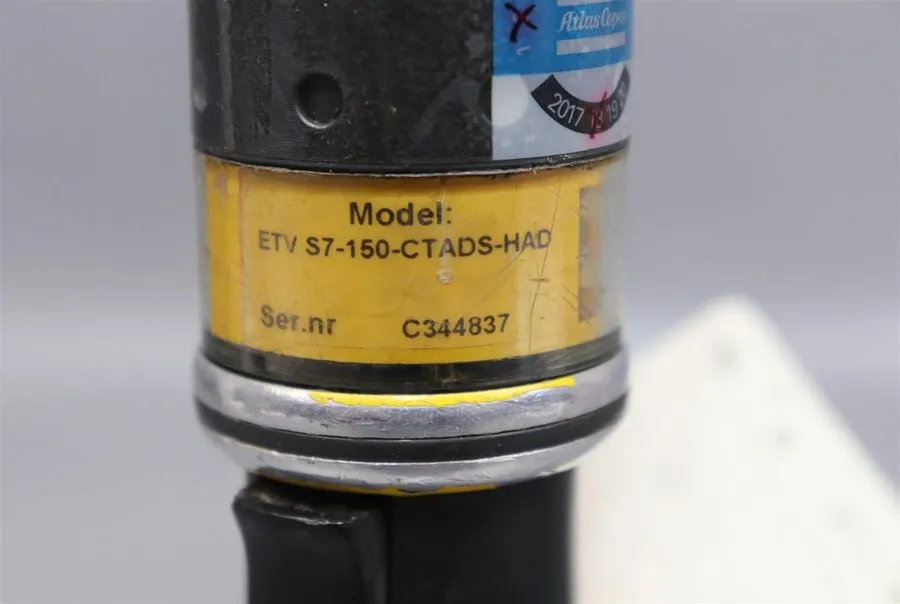 ПЛК Atlas Copco ETV S7-150-CTADS-HAD Right Angle 18mm Drive Nutrunner — фото лота 1