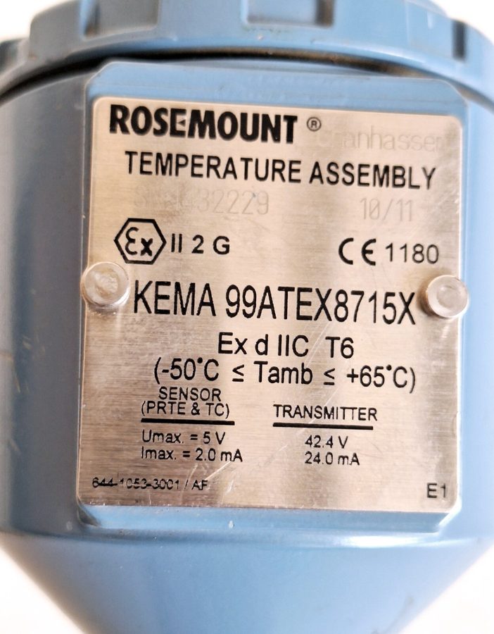 Фото лота 99ATEX8715X от продавца №20772