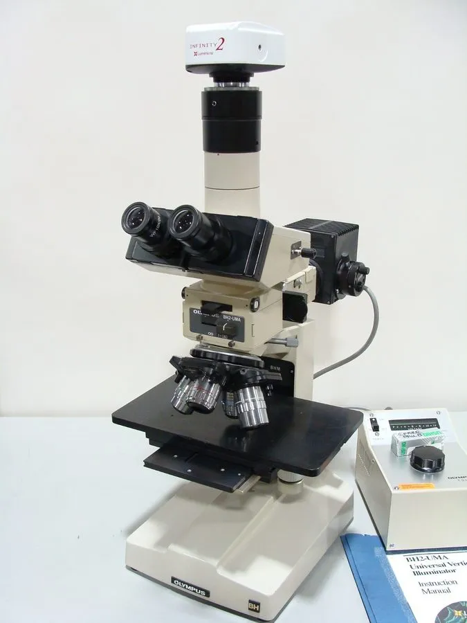 Микроскоп Olympus BH BHT BH2-UMA NOMARSKI DIC BF/DF Trinocular Metallurgical Mic