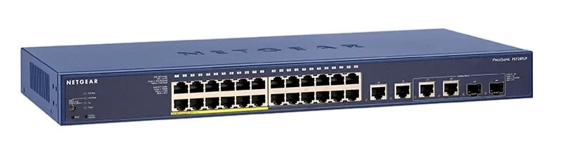 Коммутатор NETGEAR ProSafe FS728TLP 28-Port Smart Switch 12 Poe and 4 Gigabit Po