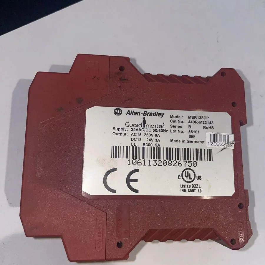 Реле безопасности Allen Bradley Safety Relay 440R M23143 Series B, MSR138DP