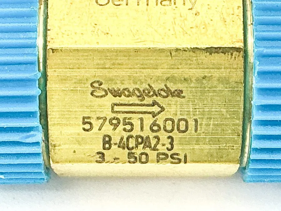 Клапан Swagelok B-4CPA2-3 Brass 1-Piece Poppet Check Valve FNSP