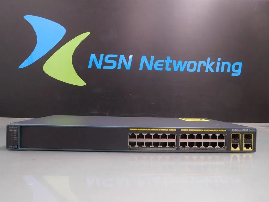 Коммутатор CISCO CATALYST 2960 SERIES 24-PORT SWITCH 100-240 VAC WS-C2960-24TC-L