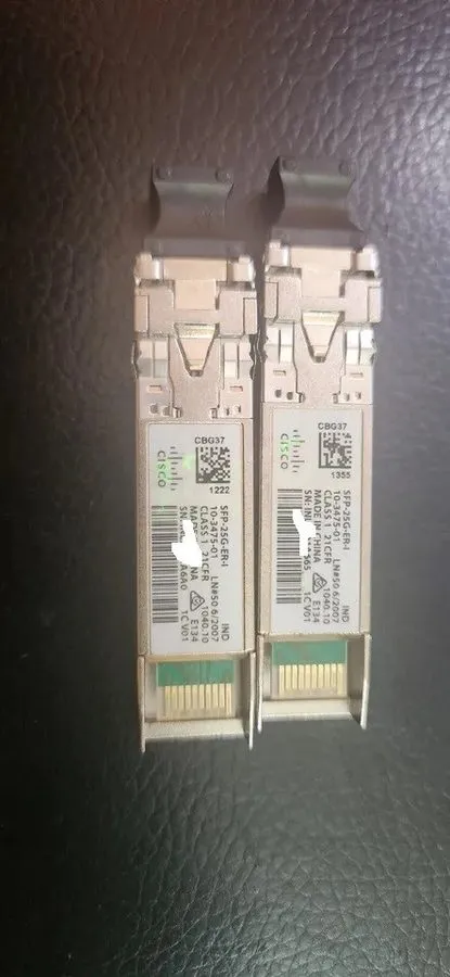 Трансивер CISCO SFP-25G-ER-I 25G 40km SMF Industrial Temperature W/ hologram
