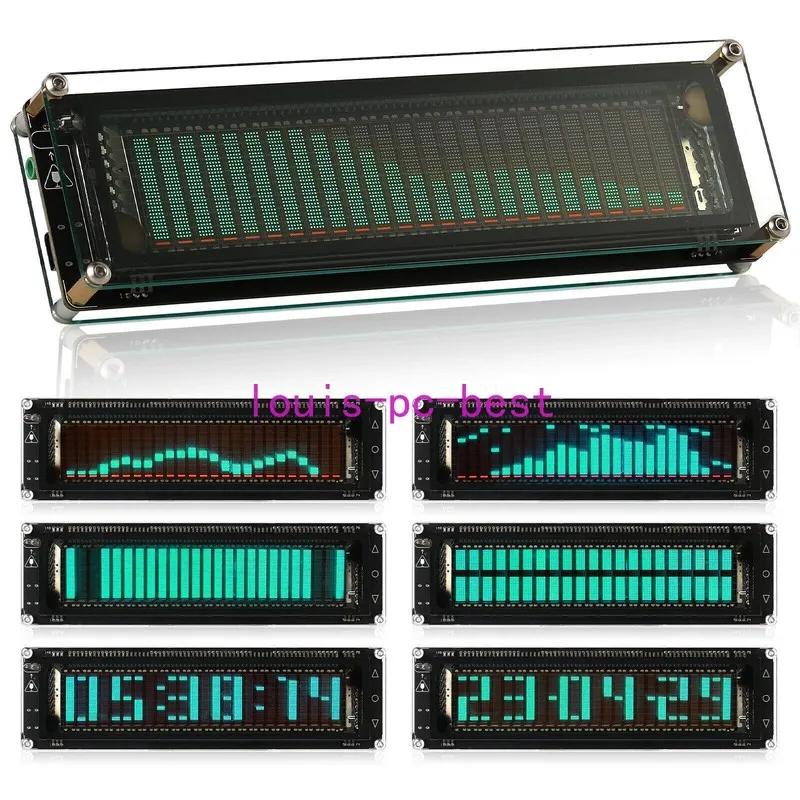 Дисплей AK2515 Pro MIC Pick up Audio Spectrum VFD Sound Level Meter VU Screen Di