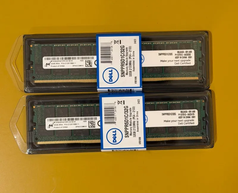 Модуль памяти 64GB (2x32GB) Micron 2Rx4 PC4-2133P Registered ECC Server RAM MTA3