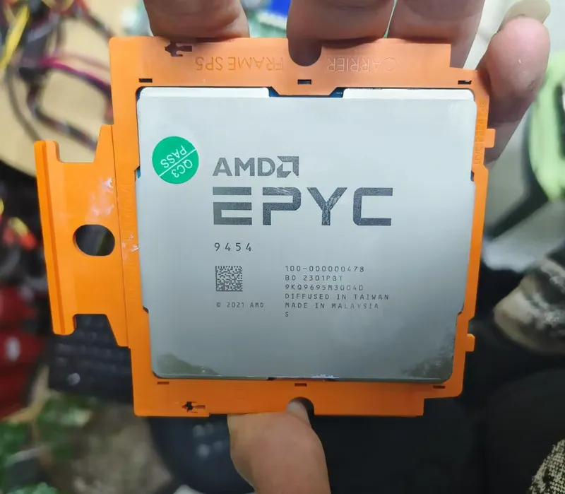 Процессор AMD EPYC 9454 2.75GHz 48 Core 96 Thread 290W LGA-6096 CPU Processor Un