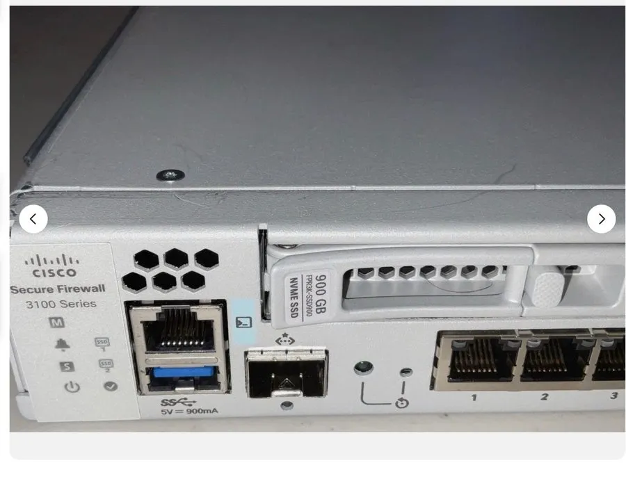 Межсетевой экран Cisco FPR3105 Secure Firewall 3100 Series Pulled From Environme — фото лота 1