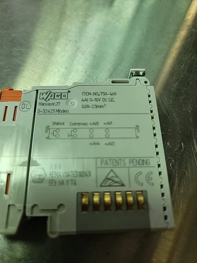 Модуль ввода-вывода WAGO 750-468 4-channel analog input module