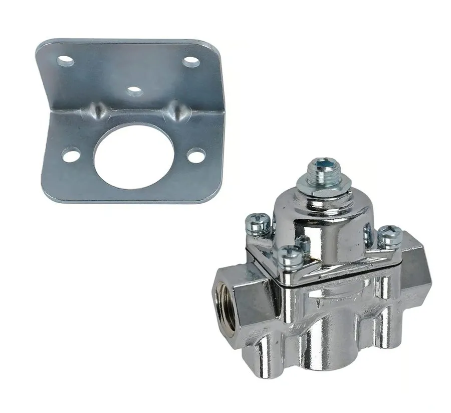 Трубопроводная арматура Holley Sniper 80000103 4.5-9 PSI Fuel Pressure Regulator