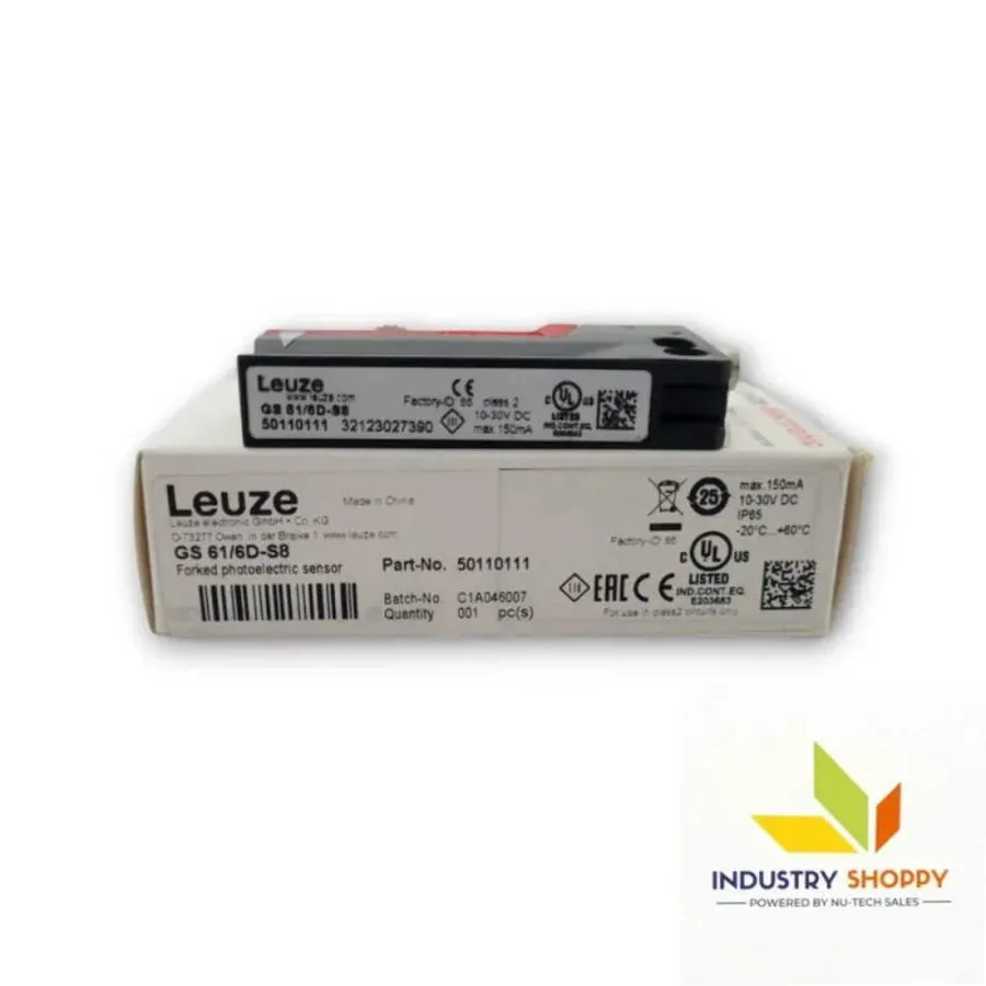 Фотоэлектрический датчик Leuze GS61/6-S8 Fork Photoelectric Sensor — фото лота 2