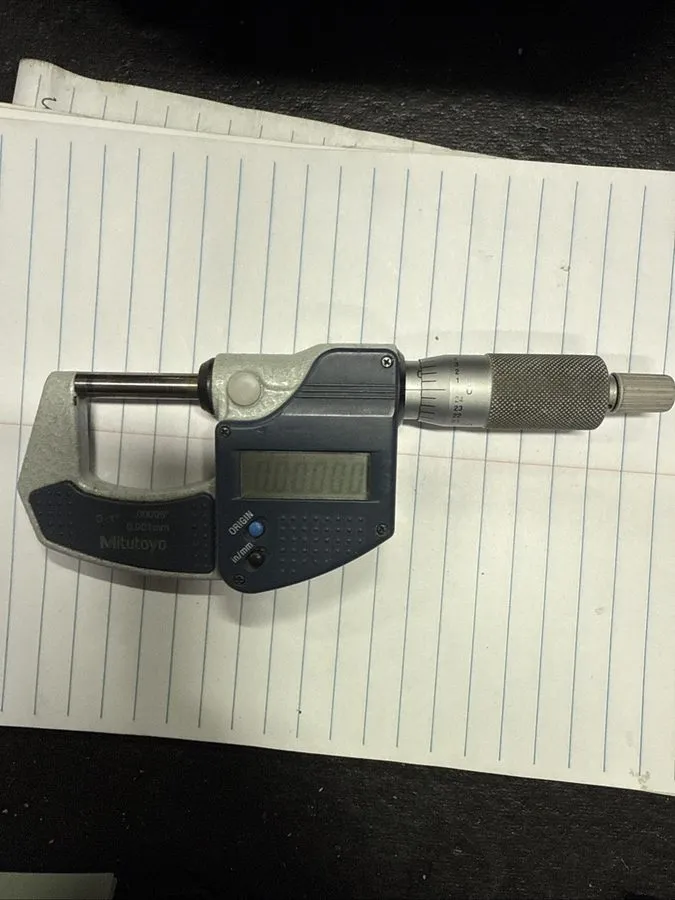 Микрометр MITUTOYO 293-831-30 Electronic Micrometer,0-1 In,Ratchet 1ARD6