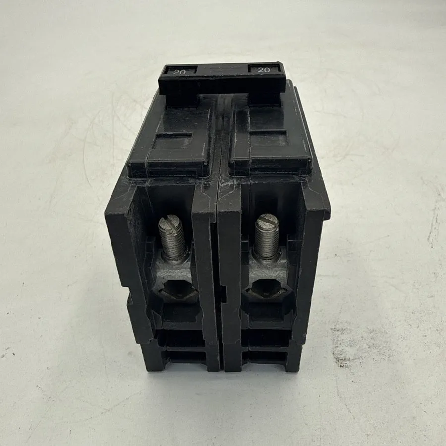 Автоматический выключатель GHQ2020 Eaton 20A Two-Pole Thermal-Magnetic Circuit B — фото лота 1