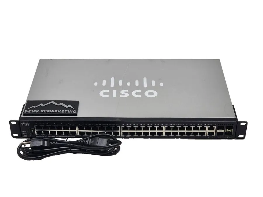 Коммутатор Cisco SG350X-48-K9 48x 10/100/1000 ports 4x 10G Managed Switch