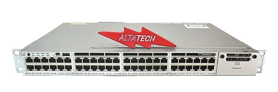 Коммутатор Cisco Catalyst WS-C3850-48T-E 48-Port w/ C3850-NM-4-10G Switch Reset