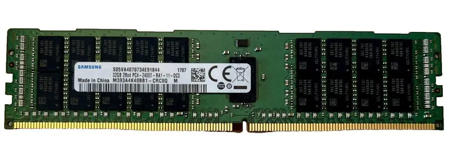Модуль памяти SAMSUNG 32GB DDR4 SERVER RAM 2RX4 PC4-2400T-RA1-11-DCO M393A4K40BB