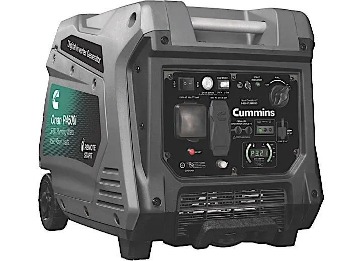 Генератор Cummins Onan P4500i A074Z436 4500W Gasoline Portable Inverter Generato — фото лота 1
