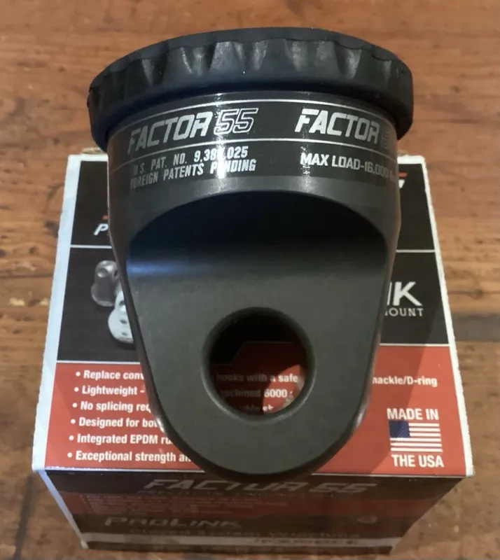 Такелажная скоба Factor 55 00015-06 Prolink Shackle Mount Replaces Winch Hook wi