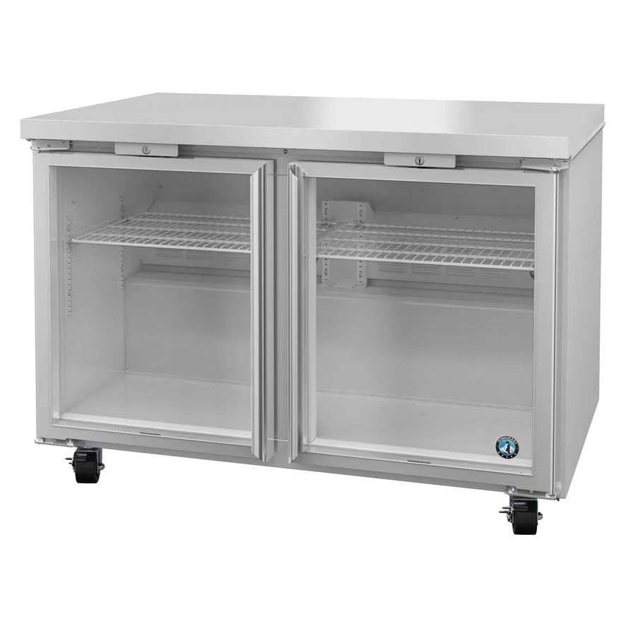 Холодильный шкаф Hoshizaki UR48B-GLP01 48" 2-Section Undercounter Refrigerator w — фото лота 1