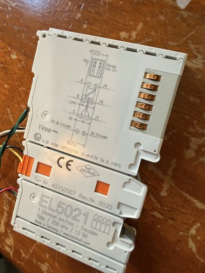 Энкодер Beckhoff EL5021 Encoder Interface EtherCAT Terminal