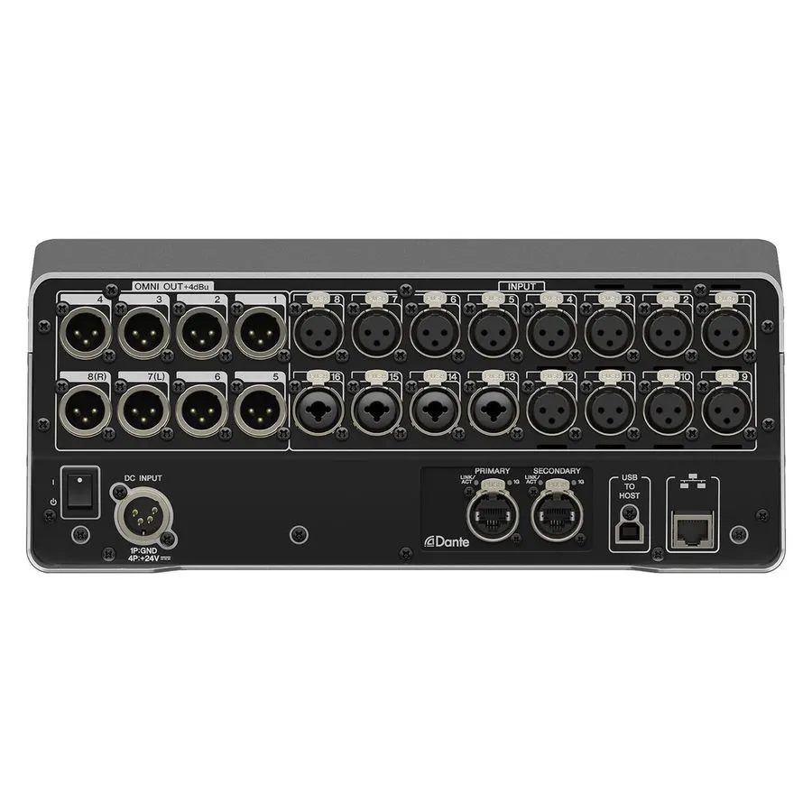 Микшерный пульт Yamaha DM3-D Digital Mixing Console Dante + Fitted Road/Flight C — фото лота 4