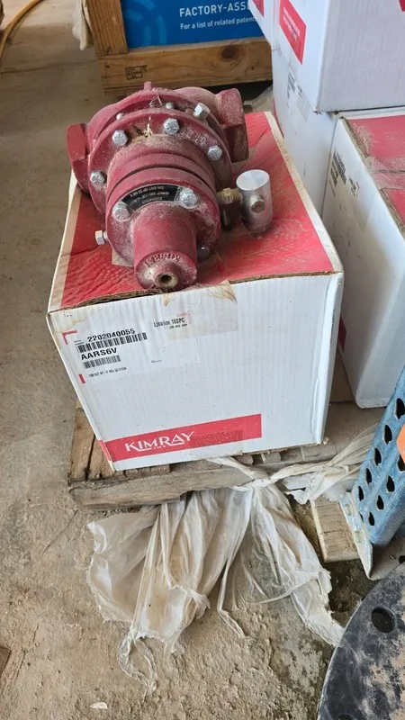 Клапан KIMRAY 2"FNPT Pneumatic Back Pressure Regulator Valve MAWP 300/OP 10-300 — фото лота 2