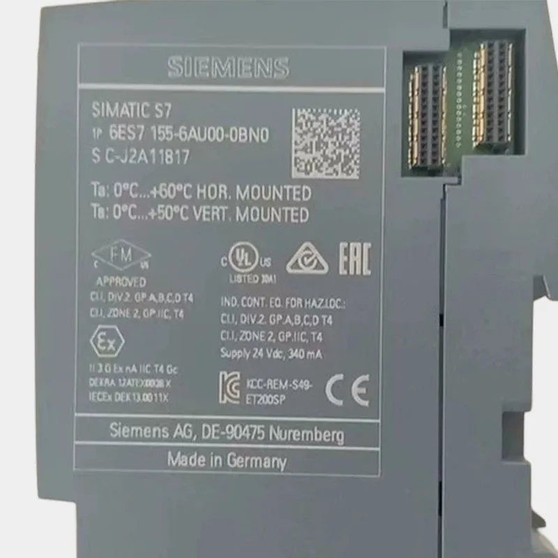 Модуль ввода-вывода 6ES7155-6AU00-0BN0 Siemens Simatic ET 200SP, Profinet