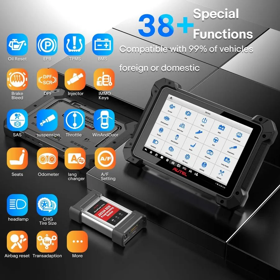 Диагностический сканер Autel MaxiCOM MK908 PRO II Scanner Diagnostic Upgraded of