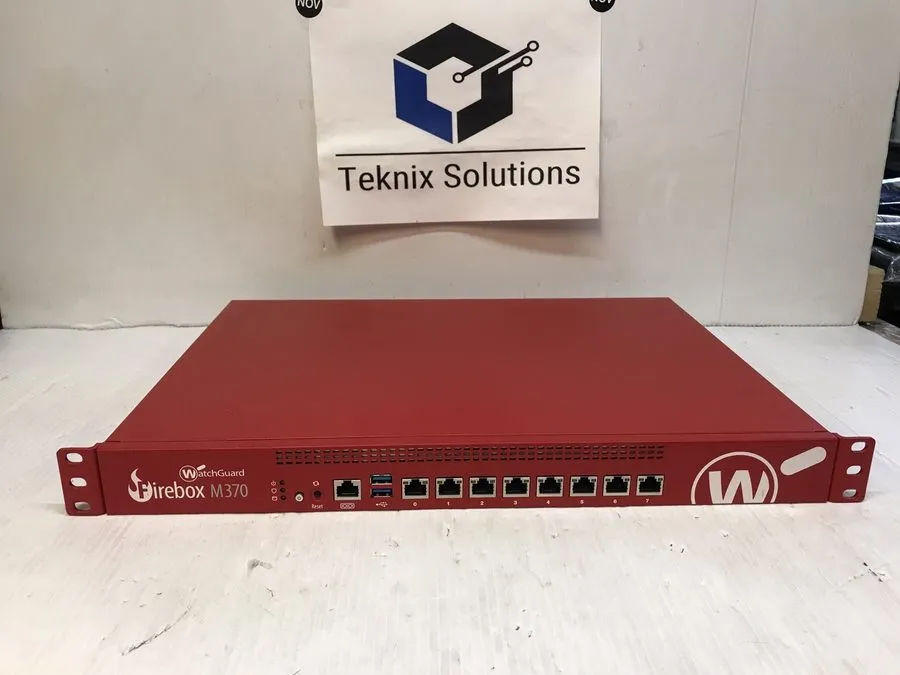 Межсетевой экран WatchGuard Firebox M370 WL6AE8 8-Port Network Security Applianc