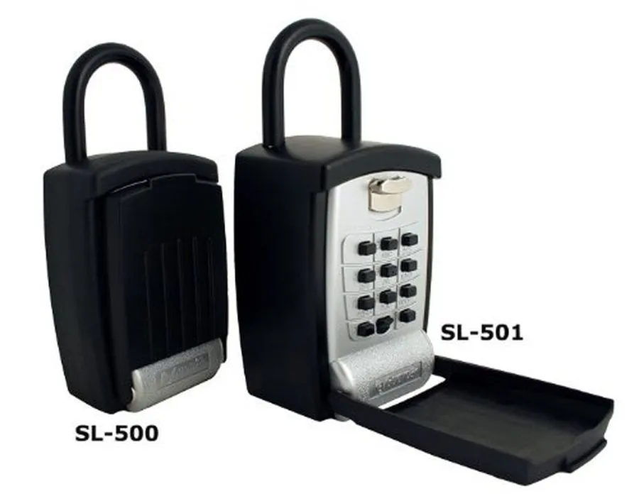 Такелажная скоба KeyGuard SL-501 Punch Button Lock Box Portable Shackle LockBox — фото лота 2